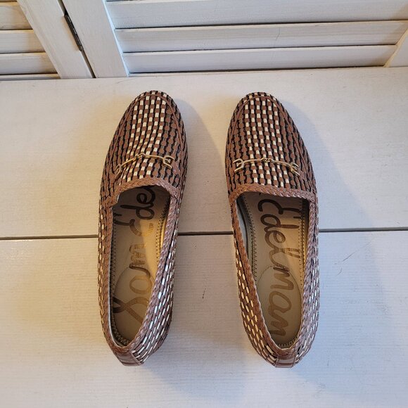 $108 NWT (9) Sam Edelman Woven Leather Loafer - Picture 6 of 8
